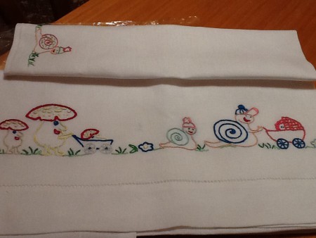 Lenzuolino culla lumachine