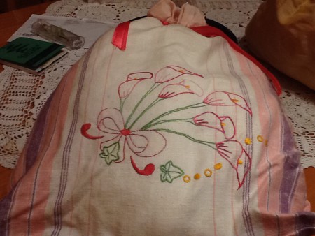 Saccotto particolare